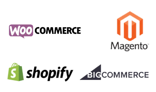 Easy Integrations with Popular Ecommerce Platforms Easy Integrations with Popular Ecommerce Platforms